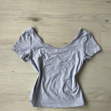 Graues Damen T-Shirt