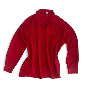 Red blouse 