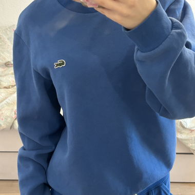 Lacoste blue sweatshirt