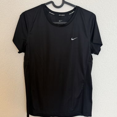 T-shirt da running Nike Dri-FIT nero