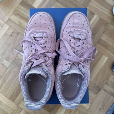 Pink sneakers
