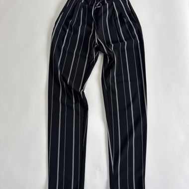 Striped Relaxed Trousers