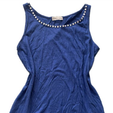 Blue vintage top