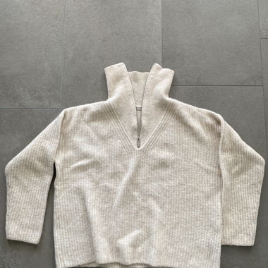 Pull à demi-fermeture éclair