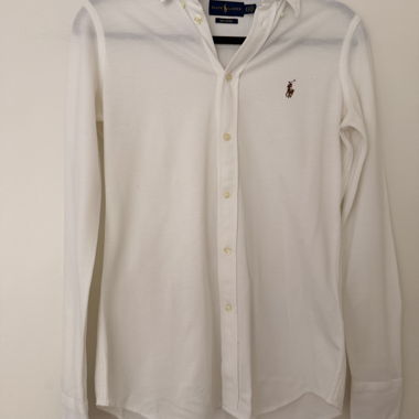 Camicia Oxford bianca Ralph Lauren
