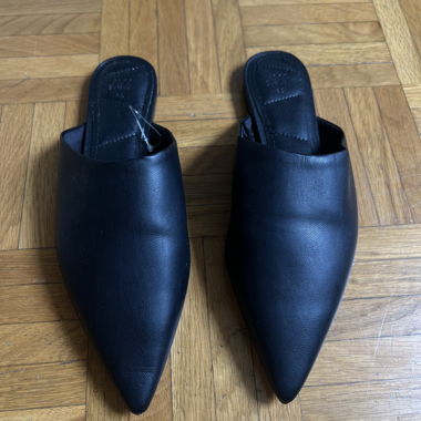 Mules noires H&M