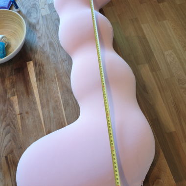 Cuscino di supporto per il corpo rosa