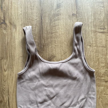 Beiges Crop Top