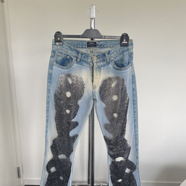 Casta & Puro Vintage Beaded Jeans