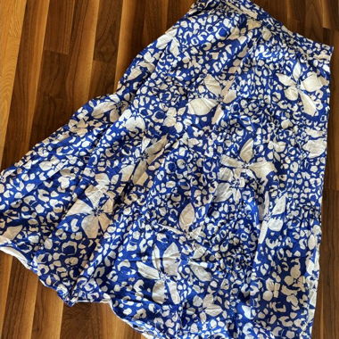 Gonna Midi / Blu / Fiori
