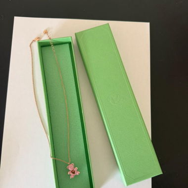 Necklace with Flower Pendant
