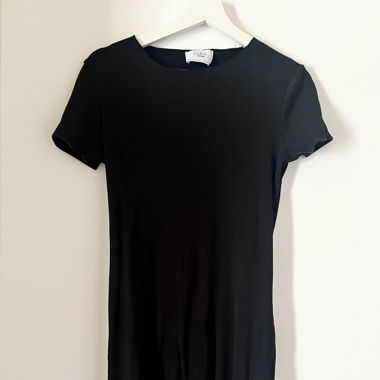 ZARA Trafaluc Schwarzes Basic Kleid