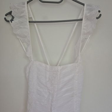 Top blanc Stradivarius - Taille S