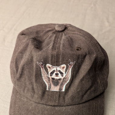 Raccoon cap 