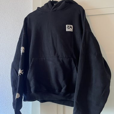 Hoodie noir Poetic Mind