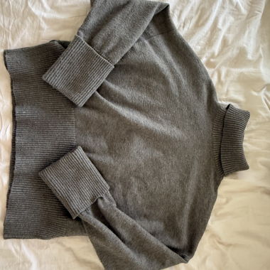 Pull en maille Bershka marron