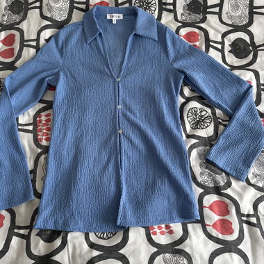 Blusa da donna blu