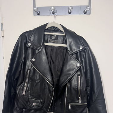 Lederjacke