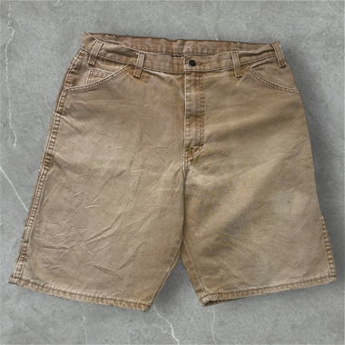 Shorts charpentier Dickies couleur tan