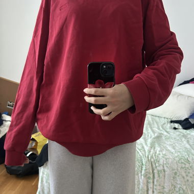 Rotes Sweatshirt