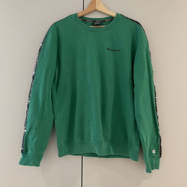 [CHAMPION] Felpa - Verde - M