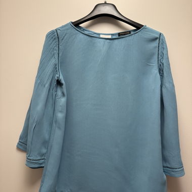 Blouse bleu clair Massimo Dutti XS