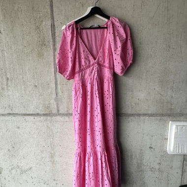 Pink summer dress