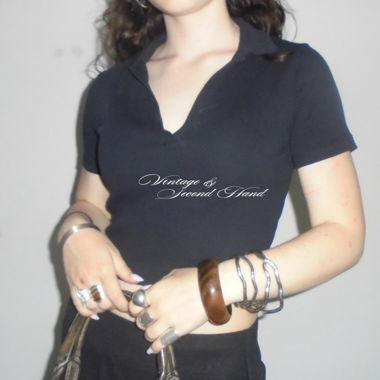 Black Crop Top