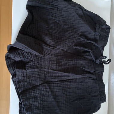 Black Fabric Trousers