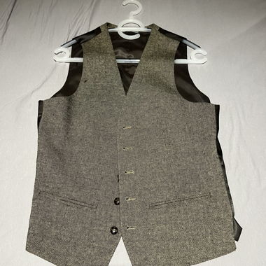 Gilet da Completo B&W – Taglia S – Marrone mélange