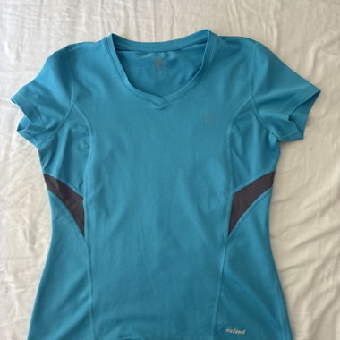 Maillot de sport turquoise