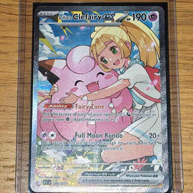 EN Lillie's Clefairy 280/217 Ascended Heroes NM