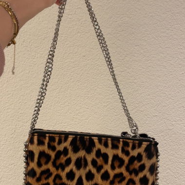 Sac bandoulière léopard