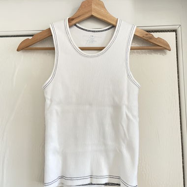 Weisses Brandy Melville Tanktop