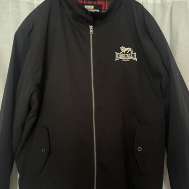 Veste Lonsdale noire 3XL