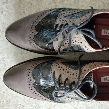 Donna Piú Leather Shoes Size 40
