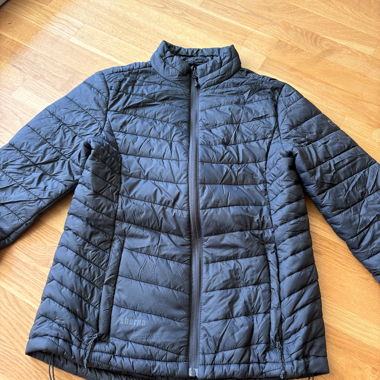 Black Sherpa Quilted Jacket