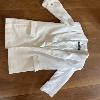Blazer con spalline