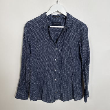 Maison Scotch Hemd mit Punkten