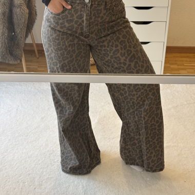 Jeans léopard 