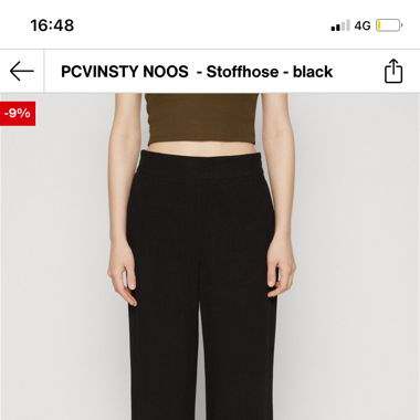 stoffhose pieces (neu)
