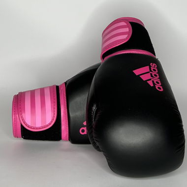 Pink Adidas Boxing Gloves