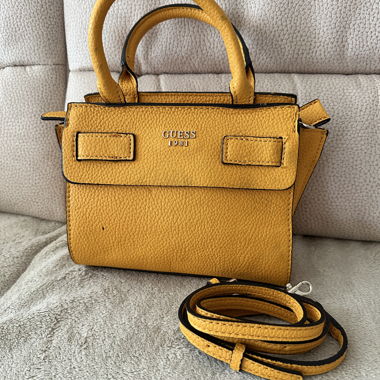 GUESS Handtasche, Top Zustand, Senfgelb, klein