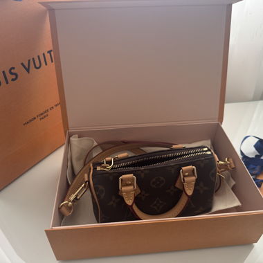 Louis Vuitton Nano Speedy Box & Ricevuta
