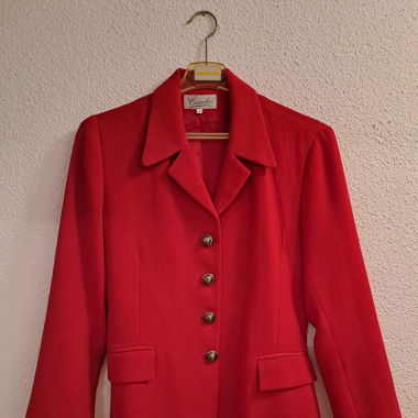 Damen Blazer,Binoche Paris,rot,grösse M
