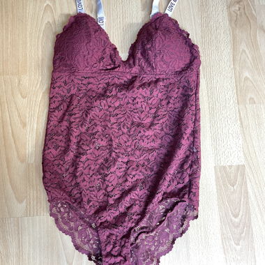 Bodysuit New Bordeux Red