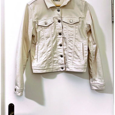 Pioneer Authentic Cream Denim Jacket – Classic Fit