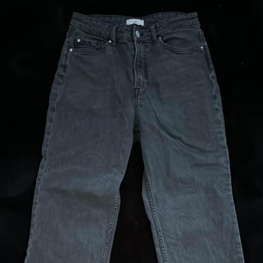 Jeans dunkelgrau Gr. 40