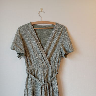Robe verte d'été