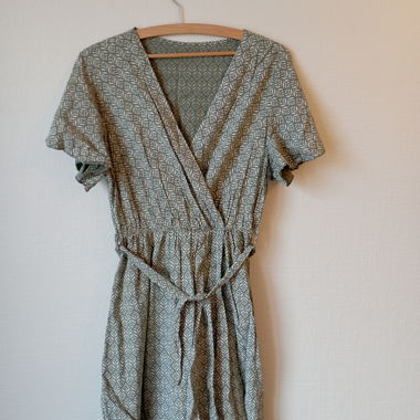 Robe verte d'été